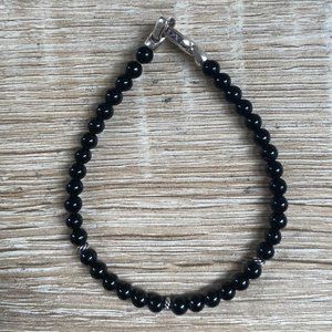 David Yurman Spiritual Black Onyx Beads Bracelet